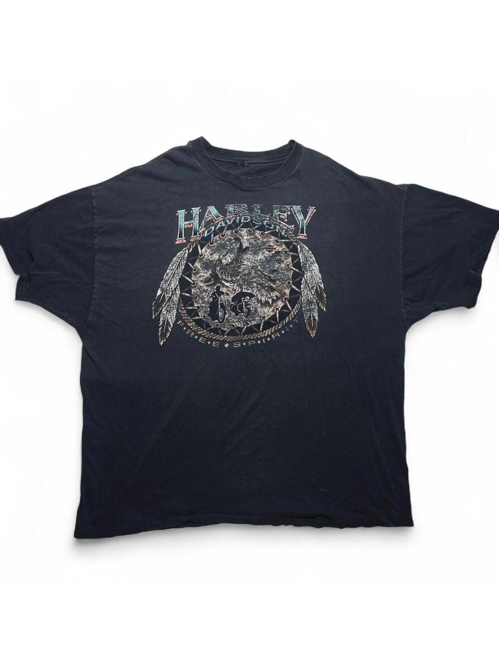 VTG Harley Davidson Stuart Florida Treasure Biker Tee 3XL